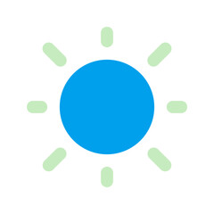 brightness duo tone icon