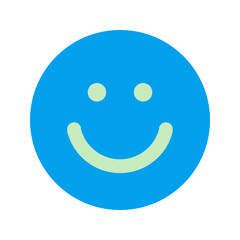 smile duo tone icon