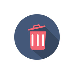 Trash can icon