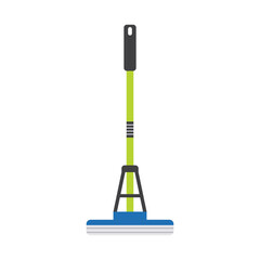 Household cleaning tools icon