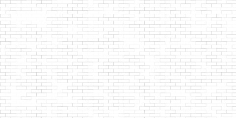 Abstract background of white brick masonry. Vector illustration. Overlay template. brick wall seamless pattern drawing.