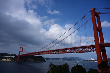 九州と平戸島を結ぶ平戸大橋