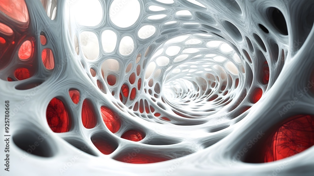 Aufkleber conceptual 3d rendering explores the underpinnings of a sophisticated model design