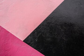 Elegant Minimalist Pink and Black Background Design for Modern Concepts