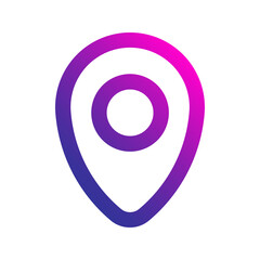 location gradient icon