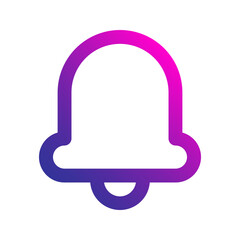 notification gradient icon