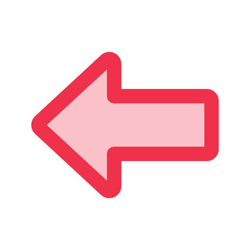 recommend clip art: left outline fill icon