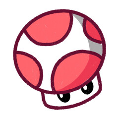 cartoon mushroom cute