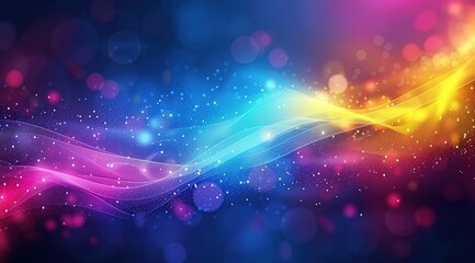 Fototapeta premium magic lights loop