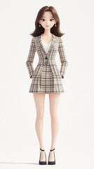 Fototapeta premium Discover a charming blend of traditional Vietnamese culture with smooth, soft realism in 3D animeinspired business scenes.