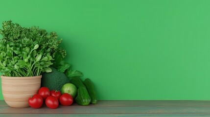 Organic food pricing, economic debate, 3D illustration