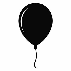 Ballon Black silhouette