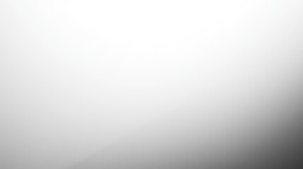 Naklejka premium Subtle gradient white background fades from bright at the top to soft gray at the bottom, perfect for overlaying text or designs. -