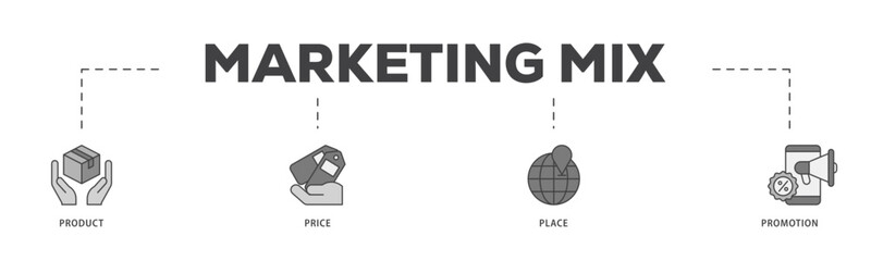 Marketing funnel icon infographic illustration concept with icon of awareness, interest, consideration, intent, evaluation and purchase icon live stroke and easy to edit 