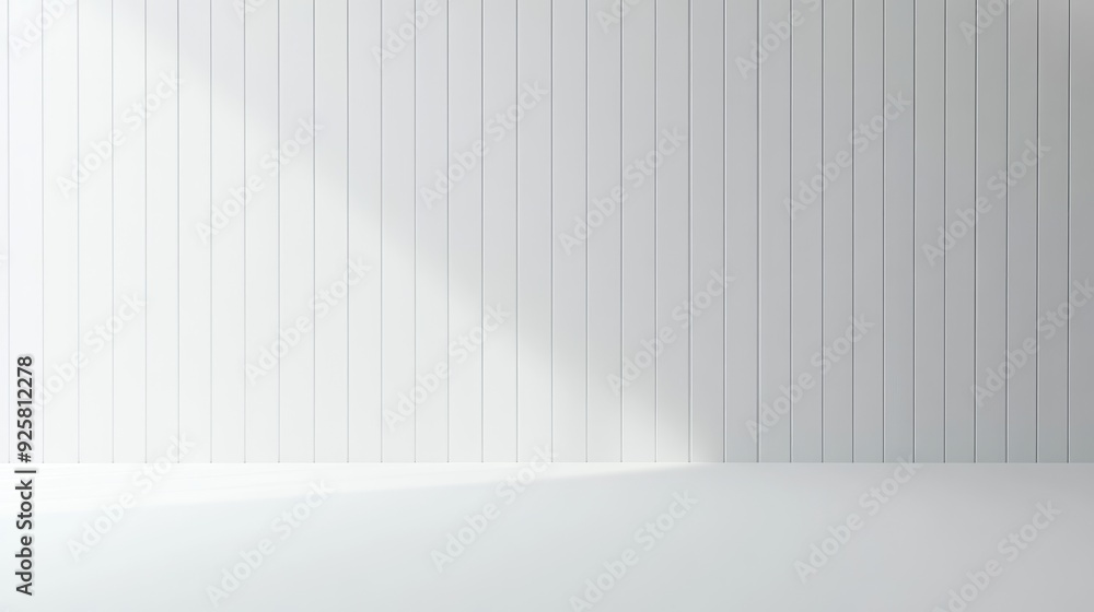 Fototapete white backdrop with a soft vertical gradient, ideal for clean and simple compositions or product pho