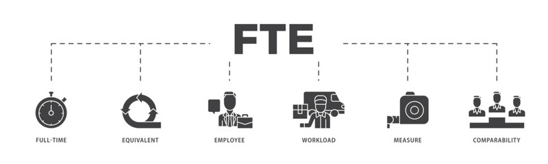 FTE icon infographic illustration concept with icon of defi, white paper, play to earn, digital token, nft, blockchain, pool rewards and staking icon live stroke and easy to edit 