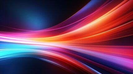 Abstract colorful waves background.