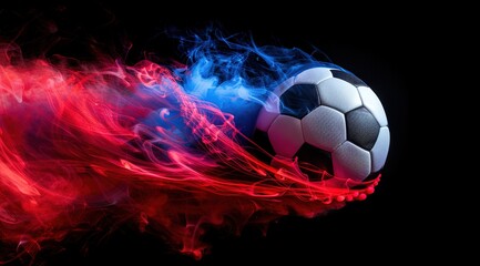 Fototapeta premium burning ball