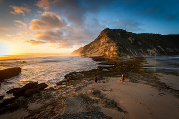 Gerickes Point Coastal Cliffs in sedgefield in the Garden Route  in South Africa.