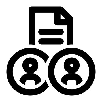 demographic data, user, customer, people, person, profile, data outline icon