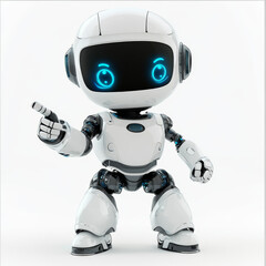 blue robot