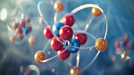 Atomic Structure Basics: "Discuss the basic components of an atom and their arrangement according to the atomic model.