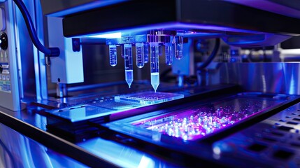Evaluate the use of electrophoresis systems to separate biomolecules based on size and charge. Electrophoresis supports genetic research. Protein analysis and forensic science