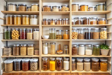 Pantry Paradise: Perfectly Organized Food Storage in a Modern Kitchen
