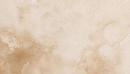 Vintage Vibes: Beige Watercolor with Brushstrokes and Splashes