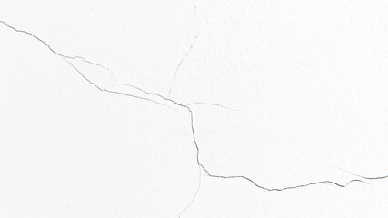 Dirty white cracked concrete wall texture background. Scratches on wall.