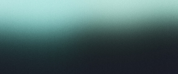  grainy color gradient background, dark blue white illuminated spots on black, noise texture effect, copy space	