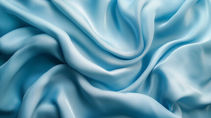 Obraz premium blue silk background