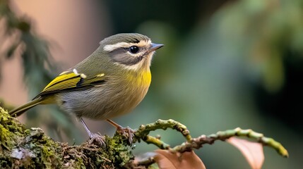 Obraz premium Goldcrest --ar 16:9 --style raw --v 6.1 Job ID: 95f37604-99a7-4074-9510-e6abea6318d7