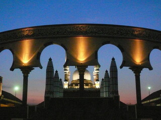 Semarang, Indonesia - November 11,2004 :The grand mosque of Central Java or known as Masjid Agung...
