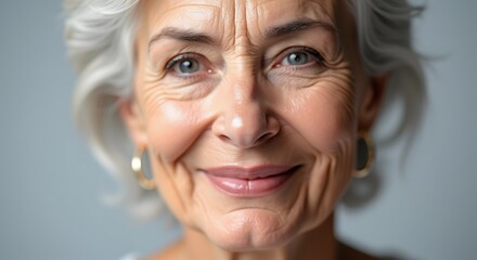Joyful elderly woman, celebrating National Hispanic Heritage Month, showcasing cultural pride, ideal for marketing, diversity, festivals, cultural awareness, inspirational themes,