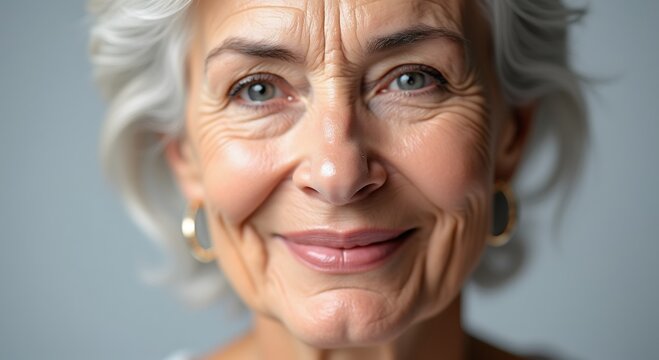 Joyful elderly woman, celebrating National Hispanic Heritage Month, showcasing cultural pride, ideal for marketing, diversity, festivals, cultural awareness, inspirational themes,