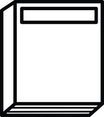 Literary Exploration Icon Set. Book Reading Vector Symbol