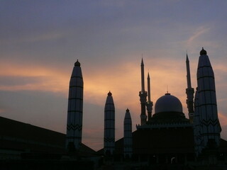 Semarang, Indonesia - November 11,2004 :The grand mosque of Central Java or known as Masjid Agung...