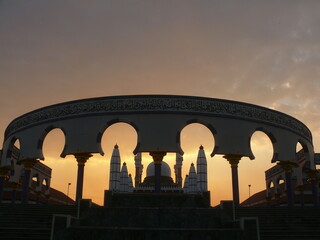 Semarang, Indonesia - November 11,2004 :The grand mosque of Central Java or known as Masjid Agung...