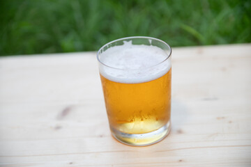 ビールを自宅で飲む