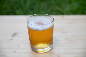 ビールを自宅で飲む