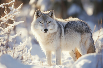 Obraz premium Formidable wolf