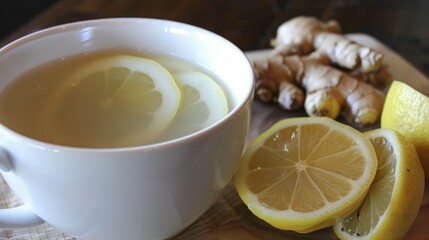 Lemon and Ginger Tea