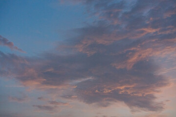 Hongkong clouds and sky
