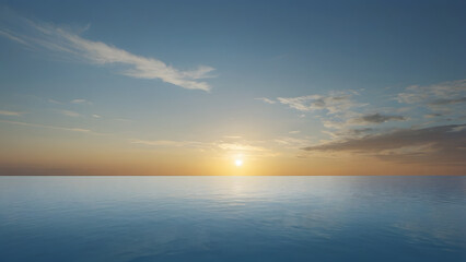 A minimalist sunny day wallpaper