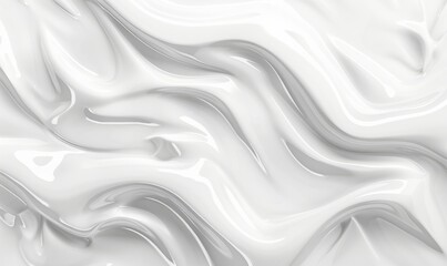 Fototapeta premium Modern background with wavy lines in white color