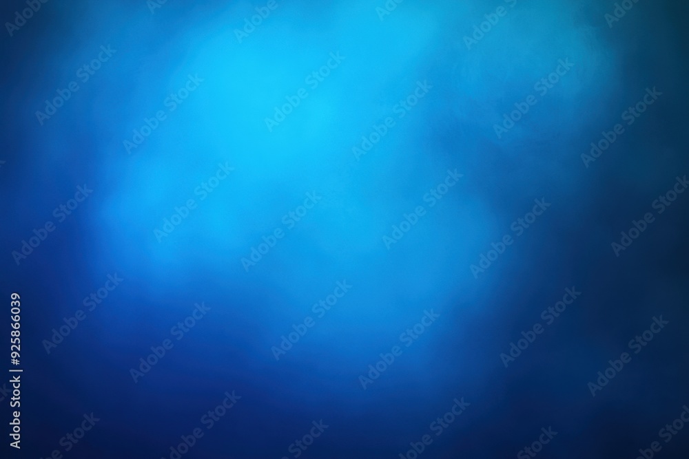 Poster abstract blue color gradients with artistic background vignette effect design