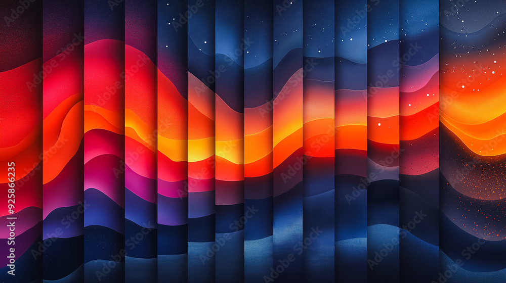 Aufkleber beautiful backgrounds with gradients and patterns