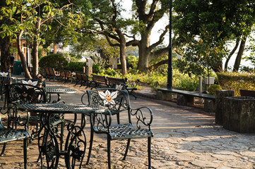 おしゃれなイス グラバー園２