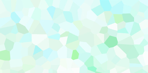Abstract colorful background with triangles. background of crystallized. Pastel light mint colors stone tile pattern. Cement kitchen decor. Mint marble bath floor. Fabric vintage print. vector.